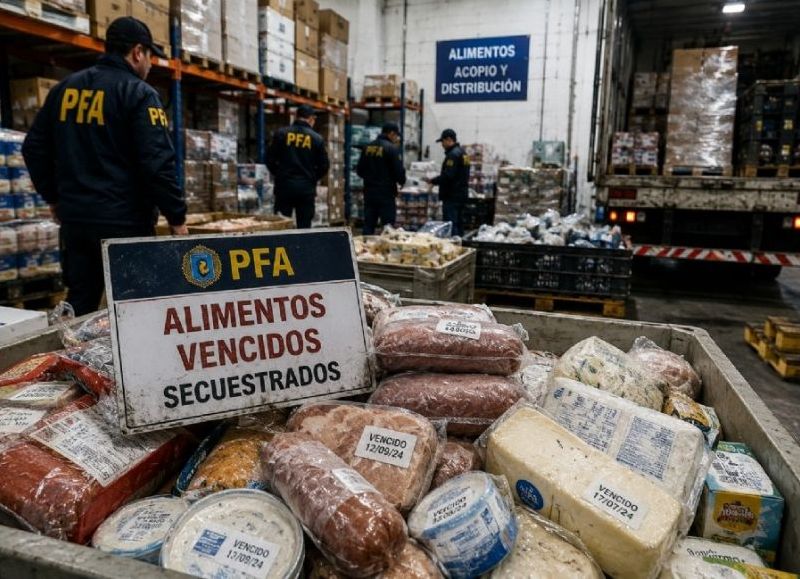 Desbaratan una red que vendía alimentos vencidos y secuestran más de 14 toneladas de mercadería