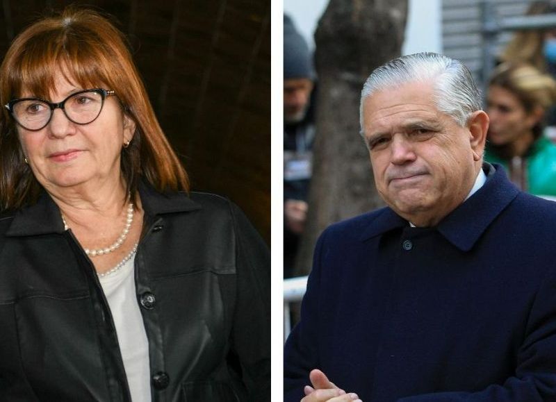 La titular de Pro, Patricia “Pato” Bullrich, y el líder de Republicano Unidos, Ricardo “Bulldog” López Murphy.