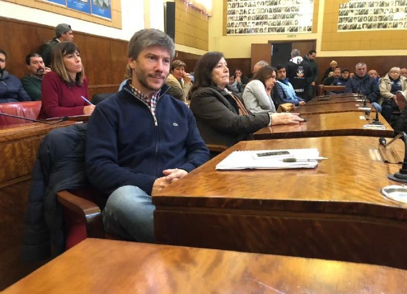 El secretario de Gobierno en Mar del Plata, Santiago Bonifatti.