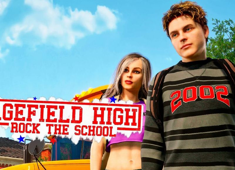 "Agefield High: Rock the School" apuesta al caos del último año con humor y mundo abierto