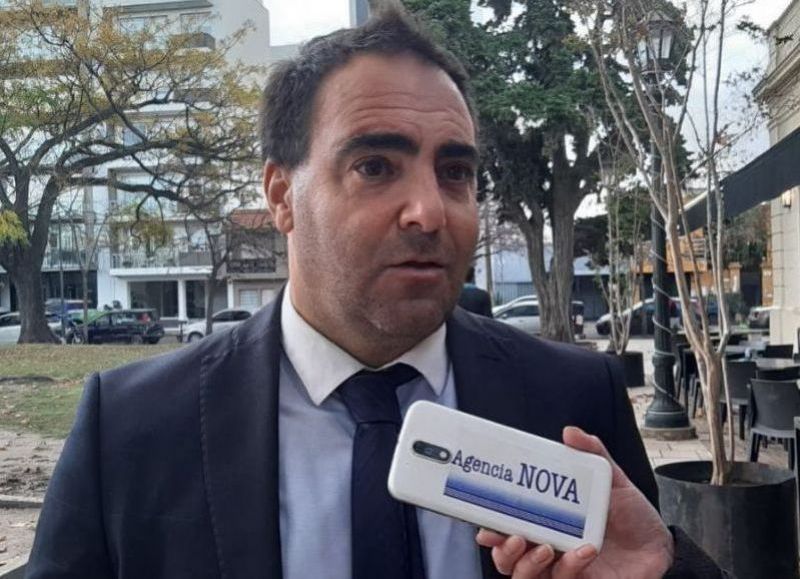 Marcelo Peña, abogado defensor de Juan Ignacio Buzali, marido de la diputada provincial y funcionaria platense Carolina Píparo. (Foto: NOVA)