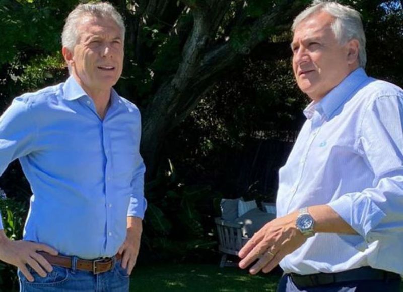 Mauricio Macri y Gerardo Morales.