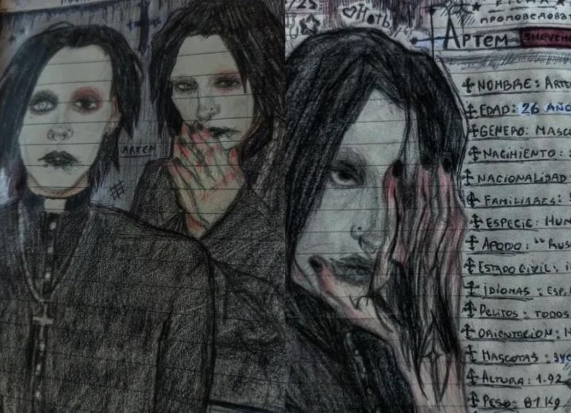 Mía Ayelén Brusco: la joven artista que encontró en los retratos su forma de transmitir emociones