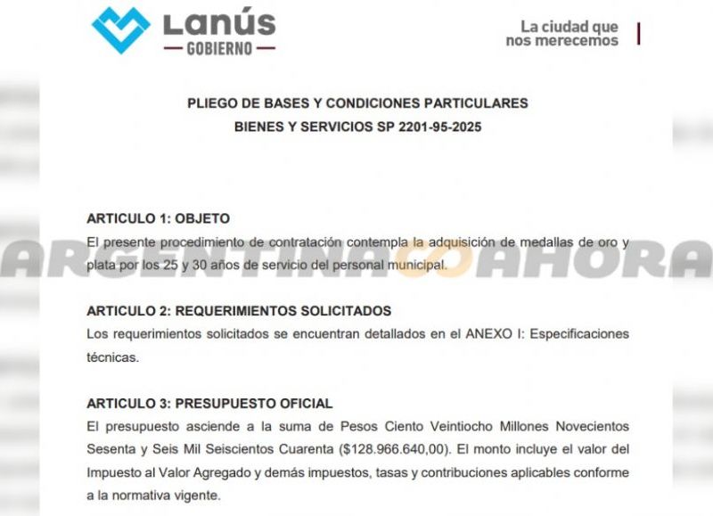 VIDEO | Lanús gasta más de 128 millones en preseas mientras persisten reclamos barriales
