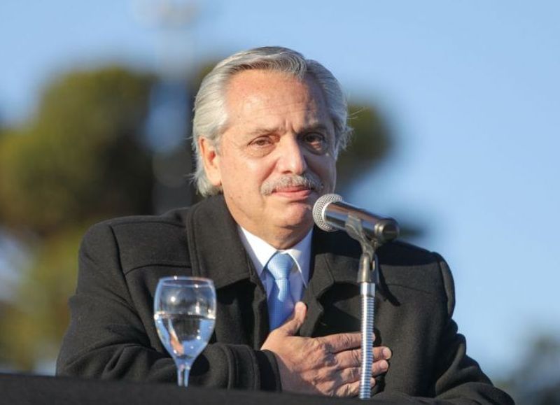 El presidente, Alberto Fernández.