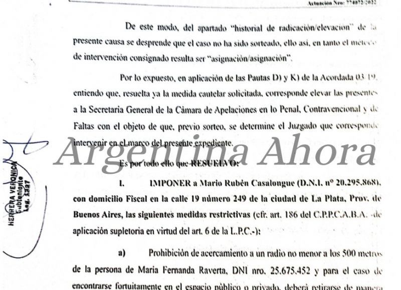 Raverta y su "amante" se mensajeaban por WhatsApp con fotos de alto voltaje de por medio. (Foto: Argentina Ahora)