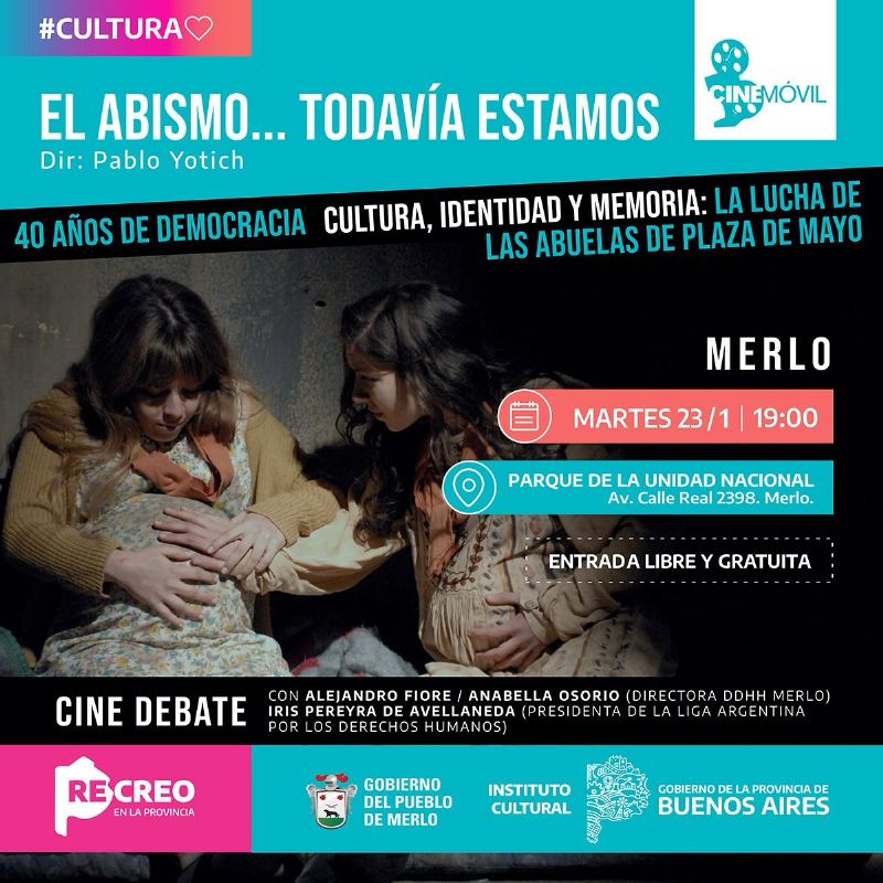 Merlo ofrece una gran propuesta cultural.