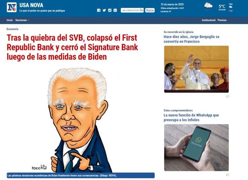 El portal de noticias USA NOVA.