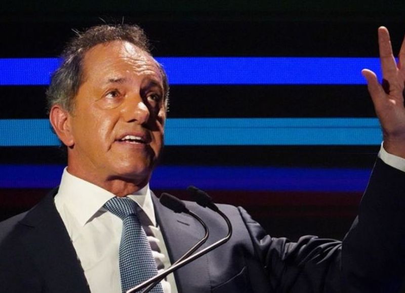 Daniel Scioli confirmó su candidatura a presidente.