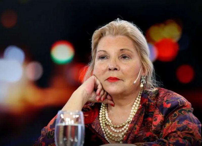 La ex diputada, Elisa Carrió.